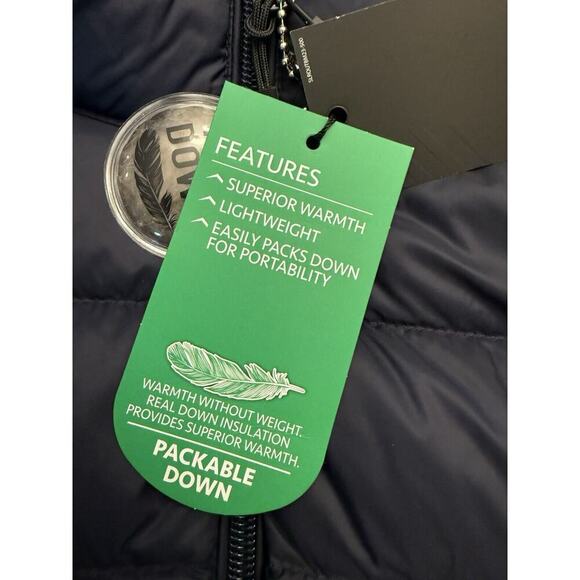 Solaris Big/Tall Men's Natural Down Lightweight Packable Quilted Puffer Vest 3XB - Picture 6 of 10